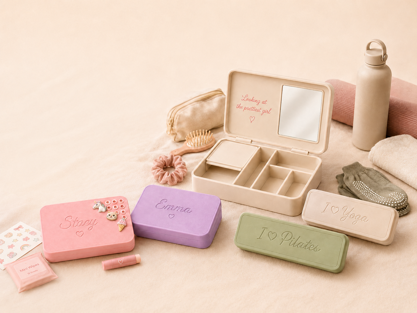Avalia Studio organizer kits with wellness essentials